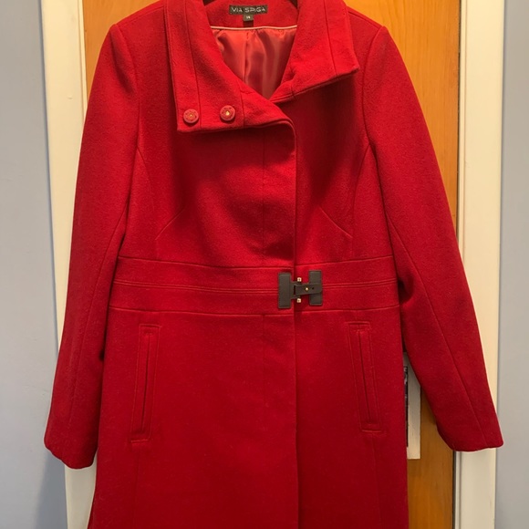 Via Spiga Women’s Wool Coat - Picture 1 of 7